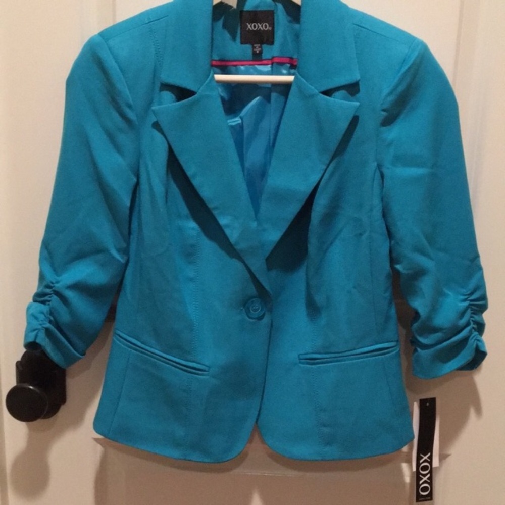 XOXO Blue Blazer, Size Small